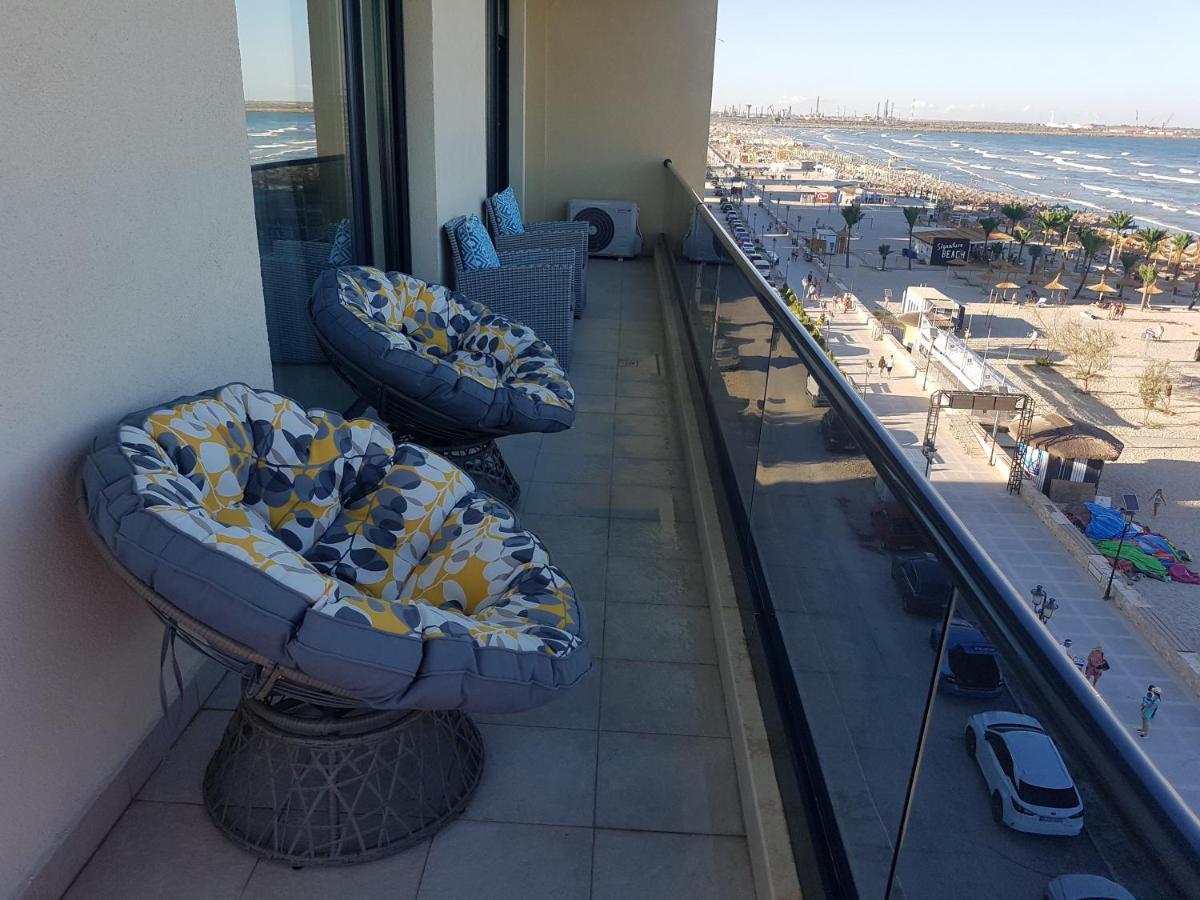 Panoramis Promenada-Cezar Apartman Năvodari Kültér fotó